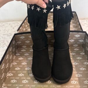 Ugg Jimmy Choo limited black boots